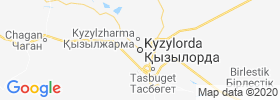 Kyzyl Orda map